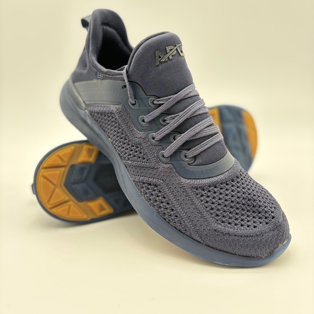 APL TechLoom Phantom Womens Navy Blue Running Shoes Sneakers Size 7.5